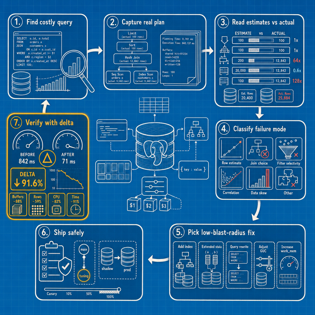 Postgres Query Performance Tuning: A Practical Workflow