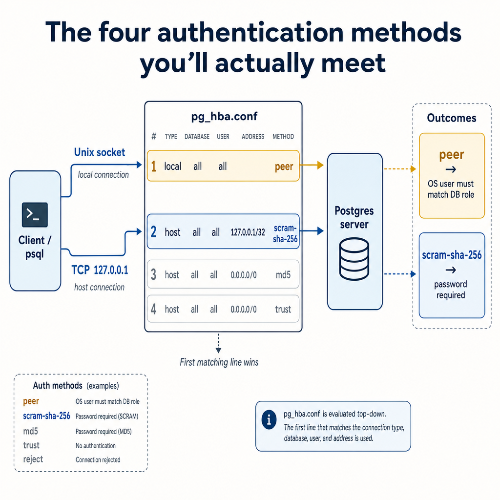 The four authentication methods you’ll actually meet