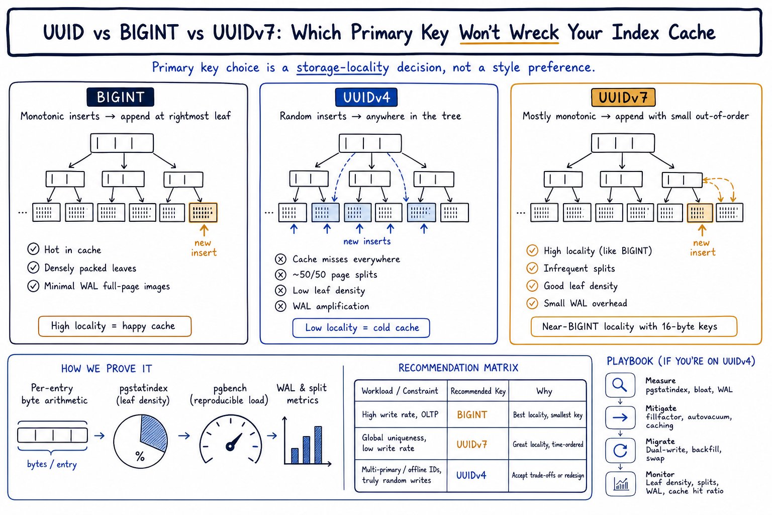 UUID vs BIGINT Primary Key in Postgres: Which Wins?